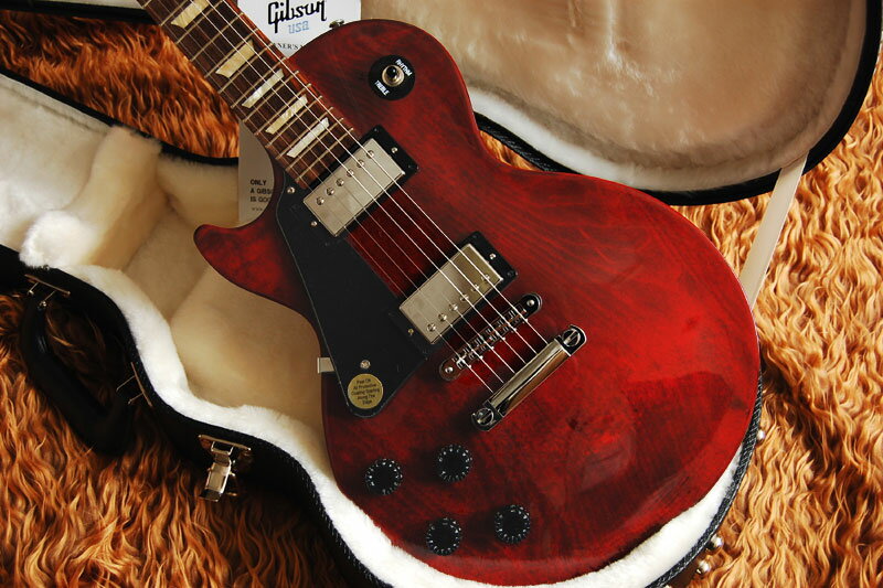 gibson les paul studio wine red. Gibson * Lefty * Les Paul Studio (Wine Red / Chorme Hardware) - SN: 534
