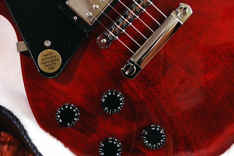 gibson les paul studio wine red. Gibson * Lefty * Les Paul Studio (Wine Red / Chorme Hardware) - SN: 534