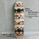 訳あり・特別価格入荷時にわずかなキズのためHEAVEN SKATE COMPLETEAFRICA 31×7.625アフリカ 78.7×19.4センチヘブン スケボーハイクオリティー・スケートボード・コンプリート・完成品送料無料・あす楽対応