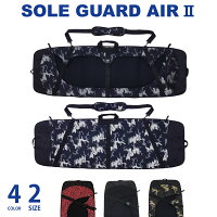 W.S.P. SOLE GUARD AIR 2 ソールガードエアー2 ウェイク用ソールガード Mサイズ 125〜137cm Lサイズ 136〜146cm ブラック ホワイトカモ グリーンカモ グラフィティ ウエイクボード カバー ウェイクボードケースの画像