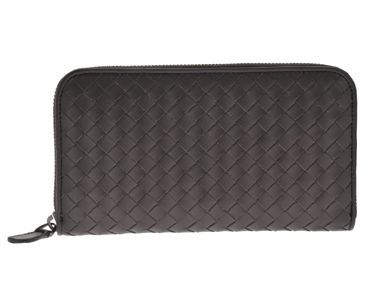 BOTTEGA VENETA114076-V4651-2040ボッテガヴェネタ財布ラウンドファスナー長財布カラー：ダークブラウン