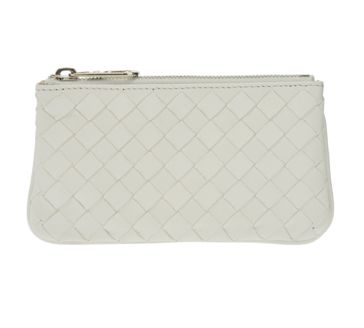 BOTTEGA VENETA131232-V0016-9090ボッテガヴェネタ財布キーリング付小銭入カラー：ミルクホワイト