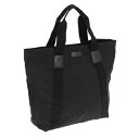 GUCCI 189669-FTASR-1000グッチ トートバッグキャンバス×レザーブラック