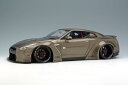 Make up EIDOLON 1/18 LB★WORKS R35 GT-R リバティウォーク GT ダックテール バージョン チタニウムシルバー 50台限定