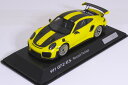 Xp[N  1 43 |VF 911 (991-2) GT2 RS 2017 CG[ ubN 1911 Porsche 911 GT2 RS type 991 Weissach Package yellow   black