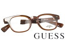 コンタクトレンZOOブランドメガネフレームセット♪【GUESS-ゲス GU8079-BRN】カラー/ブラウンフレームサイズ⇒45□19-145レビューを書いてオマケをゲット!!【送料無料】【QUOカード2000円分プレゼント】