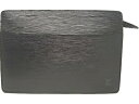 ルイ・ヴィトン エピ ポシェットオム セカンドバック ノワール Louis Vuitton M52528 ヴィトン 小物 財布 メンズ バック 【中古】
