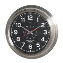 WALL CLOCK BRISTOL S-40 BD (ウォール クロック ブリストル S-40 ブラック) K725-924BD 【送料無料】 【ポイント5倍】