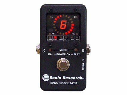 ストロボチューナー Sonic Research Turbo Tuner ST-200 [送料無料!]
