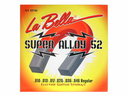 エレキギター弦 La Bella Super Alloy 52 SA-1046