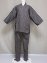 男性用作務衣 Lサイズ 男の作務衣 男用のサムエ ポリエステル混合のサムイ 新和樹の作務衣 送料無料 C3089-02L
