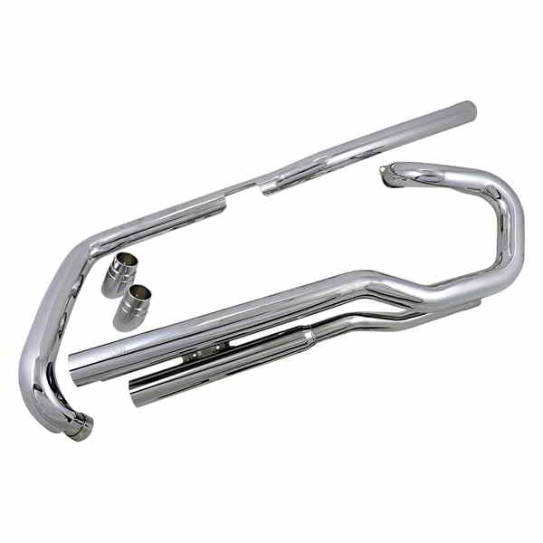 取寄せ スピードスタースラッシュダウンエキゾーストシステム コブラ Speedster Slashdown Exhaust - VTX1800C 1825 DRAG 18100395