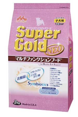 【正規品】スーパーゴールド ネオ子犬用 　3kg 森乳サンワールド Super Gold【SBZcou1208】