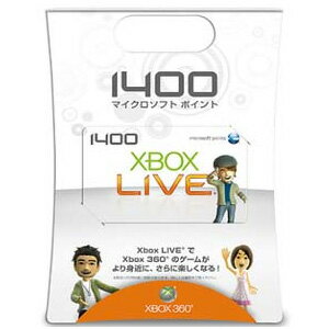 【新品】Xbox LIVE 1400 マイクロソフト ポイント/56P-00304,ポイント,LIVE 1400,マイクロソフト,X360,Xbox360,xbox,ゲーム