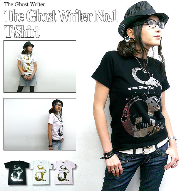 The Ghost Writer No.1　Tシャツ【The Ghost Writer（ザ・ゴーストライター）】（tgw001tee）【S】 メンズ レディース ユニセックス 系 PUNK パンク パンクT ファッション ロック ロックT ロッカー 半袖
