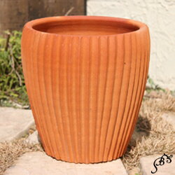 テラコッタ　E36　Mサイズ 　≪植木鉢/陶器/テラコッタ・素焼き鉢系≫