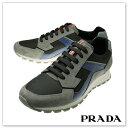 PRADA プラダ メンズレザースニーカー CALZATUR...