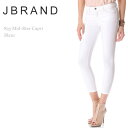 【SALE】J Brand（ジェイブランド・ジェーブランド）835 Mid-Rise Capri Blancスキニー クロップドスキニー ホワイトデニム ホワイトス..