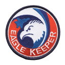 自衛隊グッズ ワッペン 航空自衛隊 F-15 EAGLE KEEPER パッチ ベルクロ付