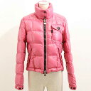 【美中古品・送料無料・代引無料・消費税込】MONCLER ダウンジャケットモンクレール/ダウンジャケット/ショート丈/ピンク/オシャレ/お洒落/レディースアウター/レディースアパレル