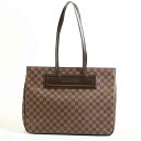 【SALE5%OFF対象商品(4800→60)】【美中古・送料無料・代引無料・消費税込】 LOUIS VUITTON ダミエ パリオリGMレディースバッグ/ルイ・ヴィトン/ルイヴィトン/ビトン/ダミエ/パリオリ/N51124/エベヌ/肩掛けショルダー/【中古】