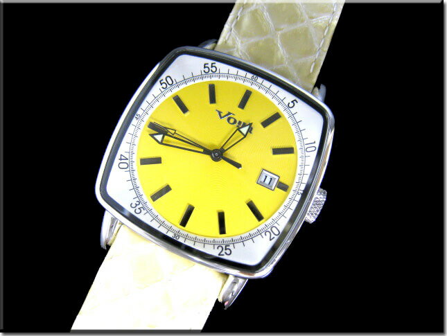 ̵ۡVo!laۥ / CHEVALIER AUTMATIC / YELLOWǥɽǽդʥѡ쥶٥ȥХե饤Хå͡