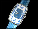 【送料無料】【Vo!la】ヴォアラ / OSE CLASSIC / BLUEデイト表示機能付きアイステジュレザーベルトバタフライバックル仕様！Vo!la-ose-classic-blue-it20la