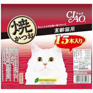 CIAO　チャオ　焼かつお　高齢猫用　SO-24　15本