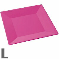 OWN COLOR（オウンカラー）　メラミン食器　角皿　L　MTS4PK　ピンク