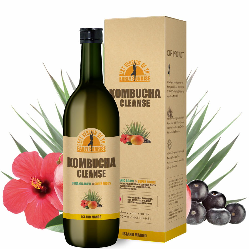   Ru` NYiKOMBUCHA CLEANSE)/A[[TCYiEARLY SUNRISEj/COZuɑlCI200ވȏ yf ƃ_ũv~A y ŗz̃J_ɁIRu`/KOMBUCHA/yhN