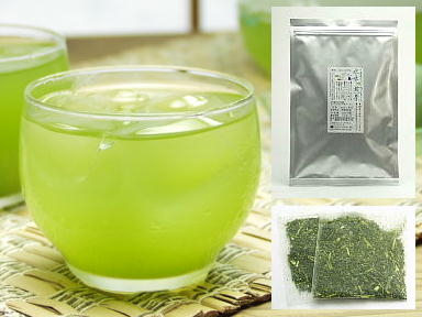 “送料無料”静岡茶牧之原緑茶水出し煎茶「抹茶不使用」