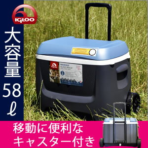 【送料無料☆】クーラーボックス イグルー 大型 大容量 58L キャスター付き IGLOO…...:cherrybell:10002711