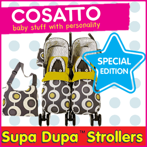 2013年モデル【正規品・1年保証】代引き手数料無料☆赤すぐ掲載COSATTO コサット ツインベビーカー supadupa スパドゥパ ボーグル 二人乗り ベビーカー マクラーレン をお探しの方にお勧め★ 双子 ストローラー★ママバック付き!