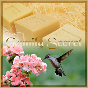 ★ガミラシークレット【Gamila Secret】　ゼラニウム　115g★【石鹸/固形/泡パック/入浴剤】【33%OFF】 【5500円以上送料無料】【RCPmara1207】