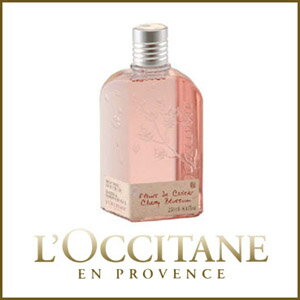 ロクシタン【L'OCCITANE】チェリーブロッサム シャワージェル 250ml★【spring/春コスメ/ギフト】【loccitane】【28%OFF】【5500円以上送料無料】【RCPmara1207】