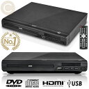 ★楽天ランキング1位★ cocoiine DVDプレーヤー HDMI端子 高画質DVDプレーヤー HDMIデジタル接続 ハイビジョン USBメモリ CD リモコン 簡単操作 薄型設計 AVケーブル 画面比4:3対応