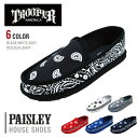 TROOPER シューズ 【HOUSE SHOES】 【ペイズリー柄 】トゥルーパー SHOES ハウスシュ