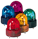 パトライト(PATLITE)　小型回転灯 SKH-110A AC100V Ф118 防滴パトランプ　回転　赤、黄、緑、青、紫