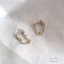 LIEN・リアンシルバーフープピアス SILVER925 silver pierce001【DIGDELICA】シルバー・シンプル チェーン【ディデリカ】金属アレルギー・チェーン・プレゼント PIERCE