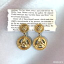 【SONIARYKIEL】ソニアリキエル・ヴィンテージリーフイヤリングv1372【DIGDELICA】VINTAGE 中古UESD品 年代物 EARRING ディデリカ