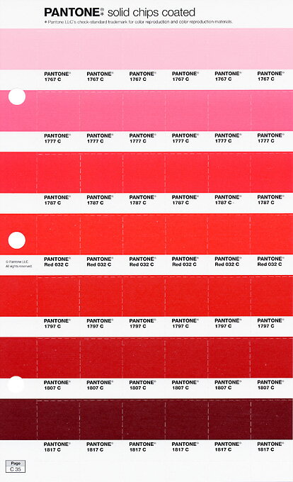 旧PANTONE PLUS ソリッドチップス／差し替えページ（コート紙）...:dtp:10000599