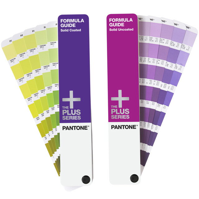 PANTONE PLUS フォーミュラガイド／2冊組カバーデザインが新しくなり、新色が追加され、全1,341色を収録。