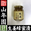 【国産】養蜂家のはちみつ仕込み 生姜蜂蜜漬け 280g送料無...