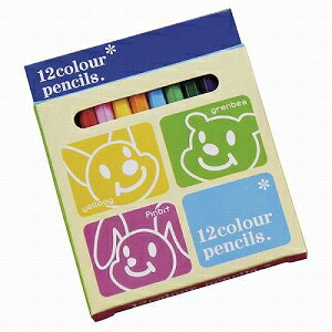 フジプラス　12色カラーペンシル　938-4★楽天カードご利用OK！12色豊富に揃った色鉛筆（いろえんぴつ）