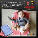 ガーゼケット ベビー ベビーケット ワンピース® 6重織 ガーゼ 赤ちゃん ミニミニサイズ 約45×65cm ONE PIECE ルフィ チョッパー パンソンワークス ベビーカー おむつ替えマット 子ども 出産祝い ひざ掛け ブランケット 国産 日本製 ラッピング対応 エムールベビー