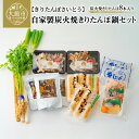 【ふるさと納税】100P1512 自家製炭火焼きりたんぽ鍋セ...