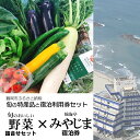 【ふるさと納税】【緊急支援品】旬の特産品と宿泊利用券セット【旬のおいしい野菜詰合せセット×愉海亭みやじま】