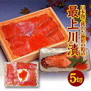 【ふるさと納税】最上川漬 鮭切身 150g×5切 いくら 30g 日本海で獲れた秋鮭の粕漬 冷蔵便 ※離島発送・着日指定不可