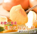 【ふるさと納税】【和歌山特産品】 濃厚たねなし柿 約7.5k...