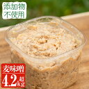 【ふるさと納税】麦みそ4.25kg(850g×5パック)九州...